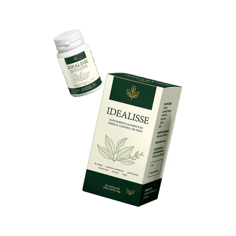 Idealisse — frasco de cápsulas vegetales